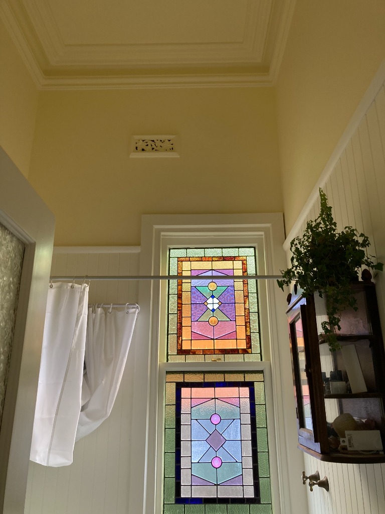 Whitsun stained glass period home renovation
